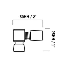 Wayside CO2 Thread-On Inflator